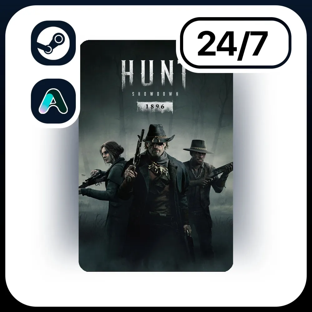АВТО HUNT: SHOWDOWN 1896 \ STEAM ПОДАРКОМ ДЛЯ KZ | RU | UA | CIS 24/7