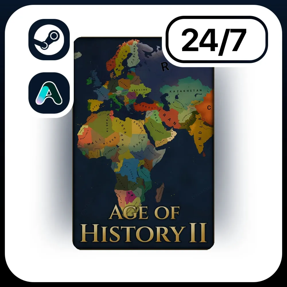 АВТО AGE OF HISTORY II \ STEAM ПОДАРКОМ ДЛЯ KZ | RU | UA | CIS 24/7