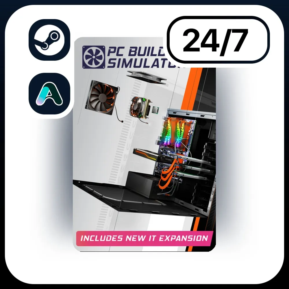 АВТО PC BUILDING SIMULATOR \ STEAM ПОДАРКОМ ДЛЯ KZ | RU | UA | CIS 24/7