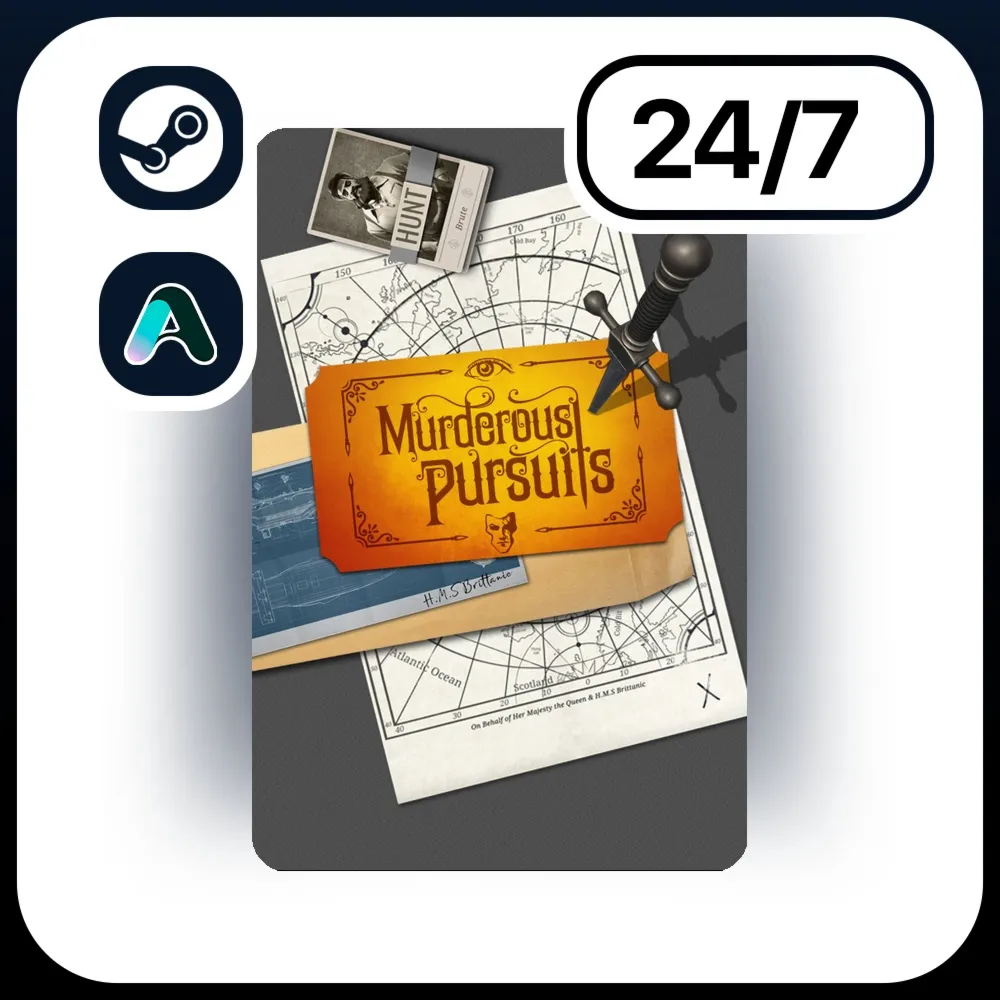 АВТО MURDEROUS PURSUITS \ STEAM ПОДАРКОМ ДЛЯ KZ | RU | UA | CIS 24/7