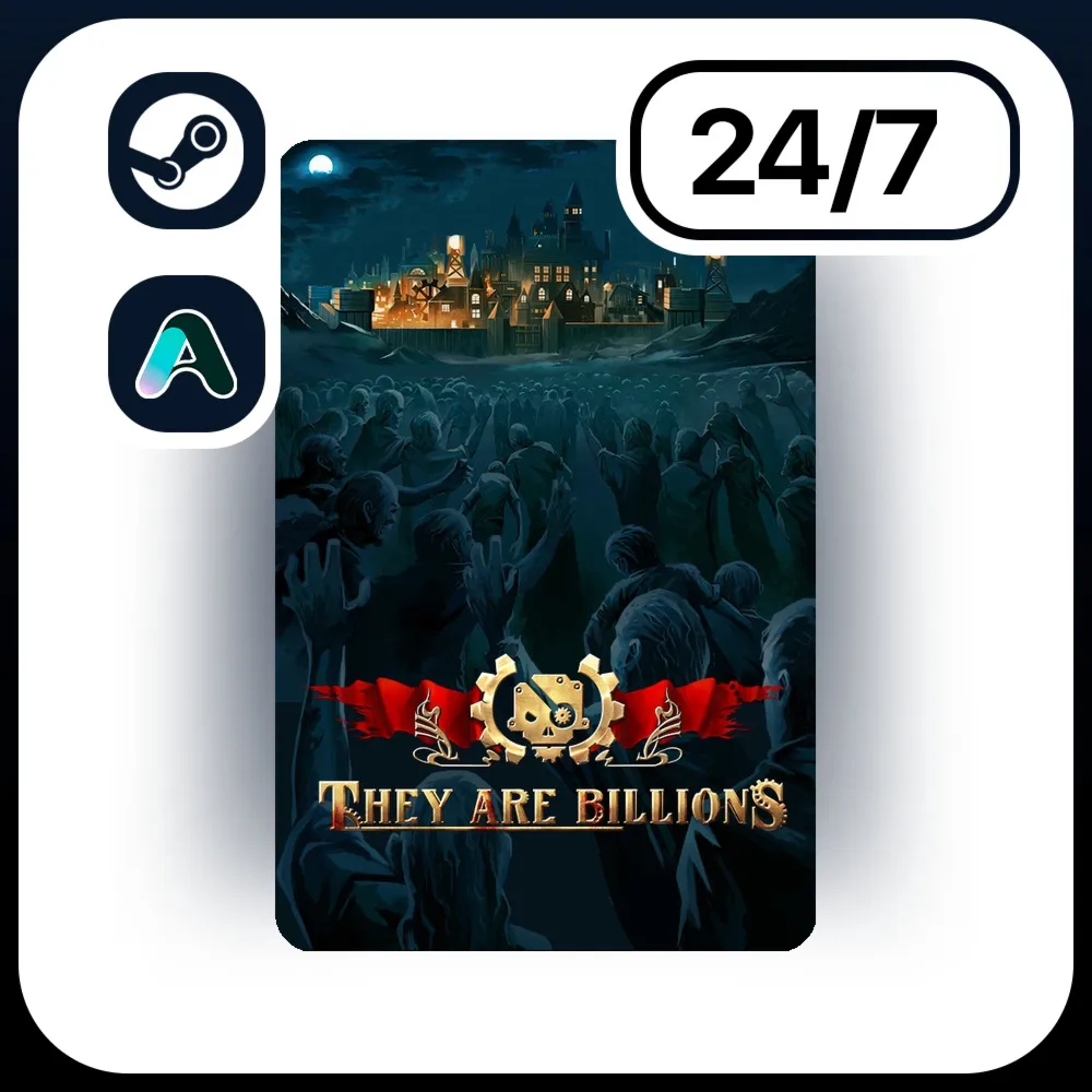АВТО THEY ARE BILLIONS \ STEAM ПОДАРКОМ ДЛЯ KZ | RU | UA | CIS 24/7