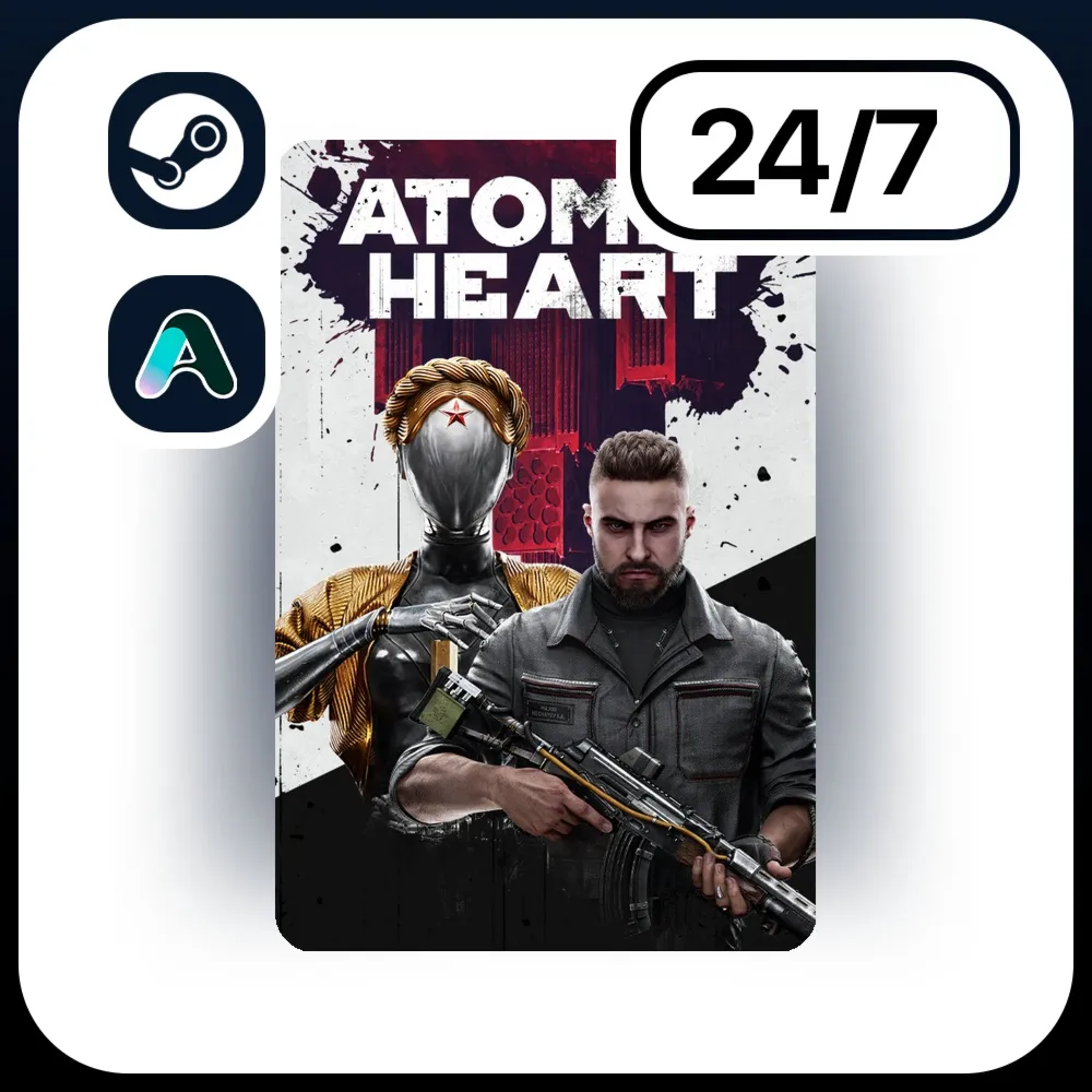 АВТО ATOMIC HEART \ STEAM ПОДАРКОМ ДЛЯ UA 24/7