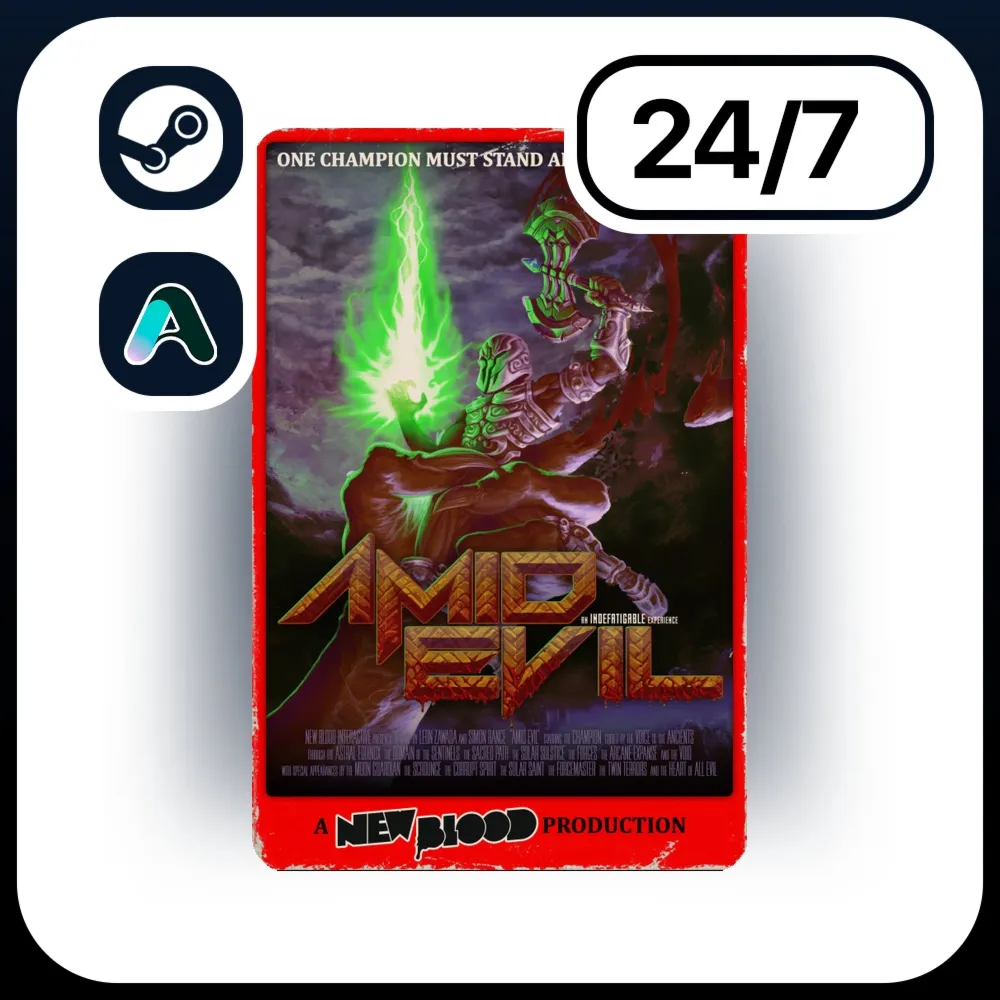 АВТО AMID EVIL \ STEAM ПОДАРКОМ ДЛЯ KZ | RU | UA | CIS 24/7