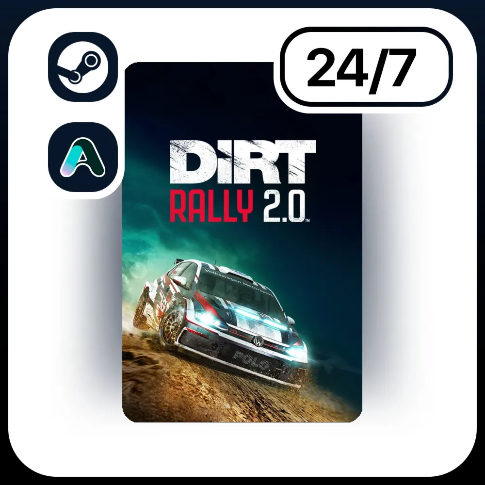 АВТО DIRT RALLY 2.0 \ STEAM ПОДАРКОМ ДЛЯ KZ | UA | CIS 24/7