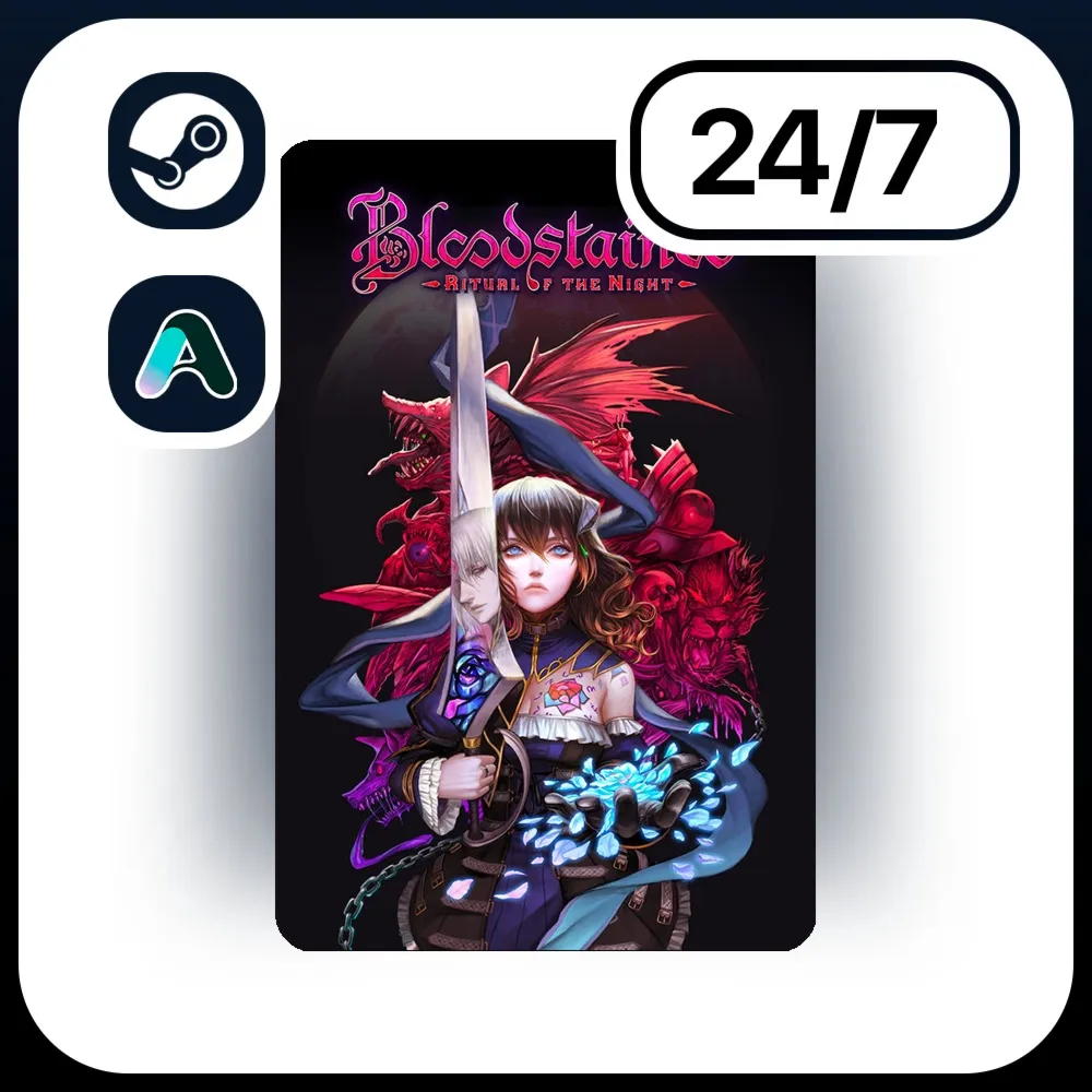 АВТО BLOODSTAINED: RITUAL OF THE NIGHT \ STEAM ПОДАРКОМ ДЛЯ KZ | RU | UA | CIS 24/7