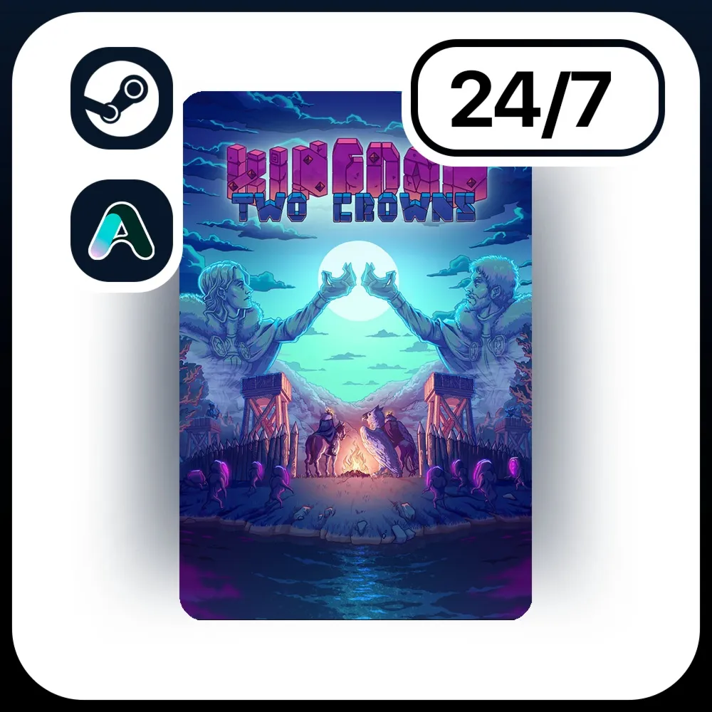 АВТО KINGDOM TWO CROWNS \ STEAM ПОДАРКОМ ДЛЯ KZ | RU | UA | CIS 24/7