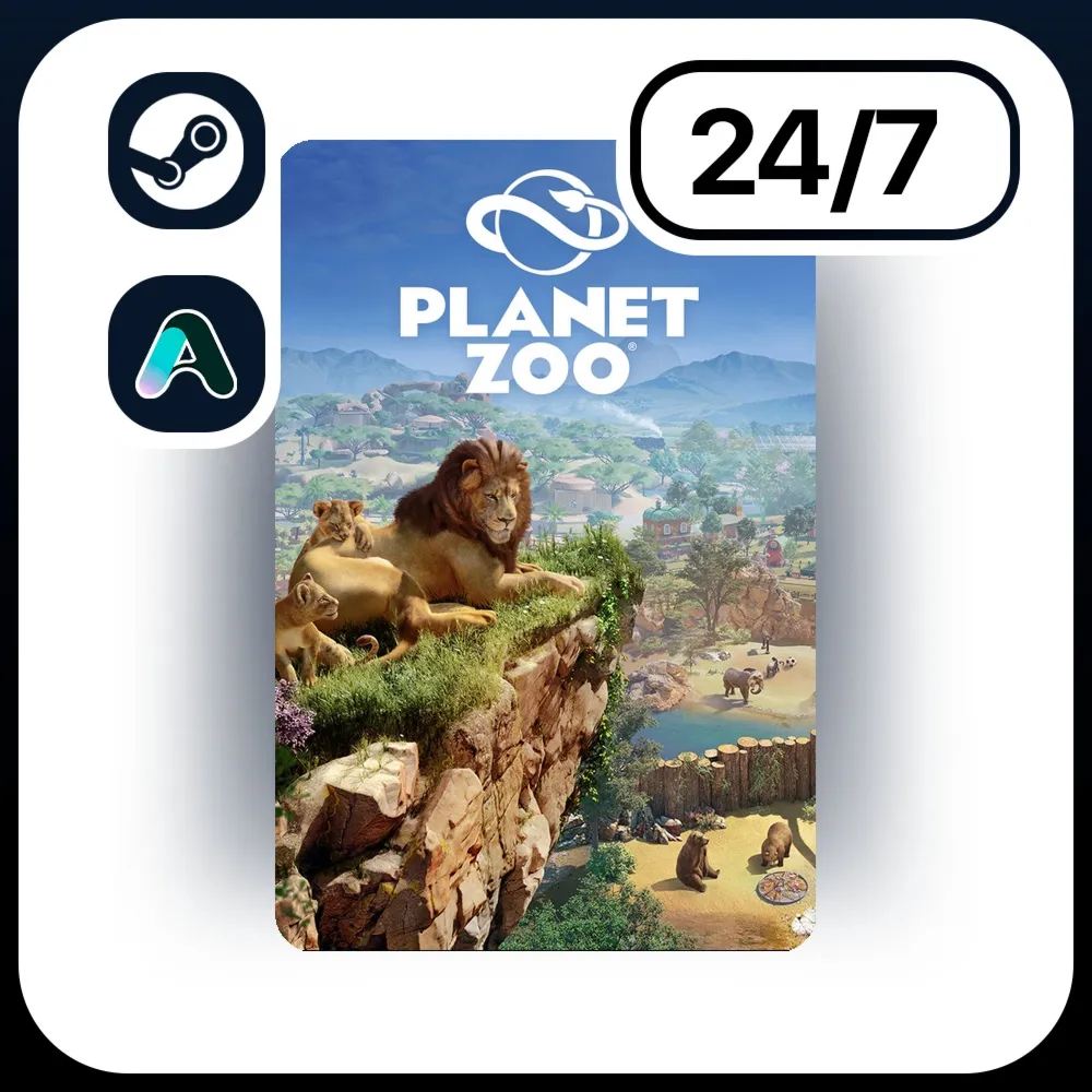 АВТО PLANET ZOO \ STEAM ПОДАРКОМ ДЛЯ KZ | UA | CIS 24/7