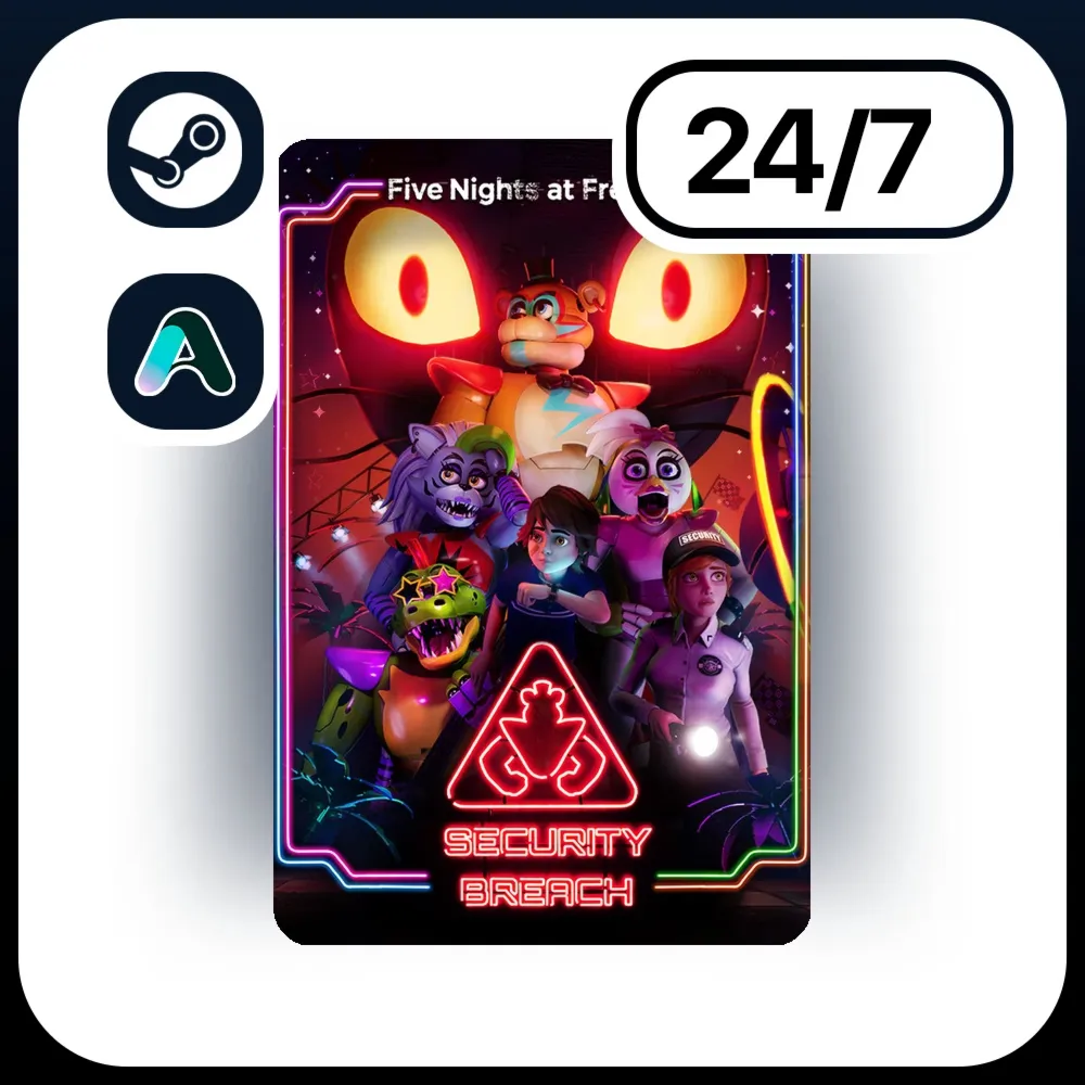 АВТО FIVE NIGHTS AT FREDDY'S: SECURITY BREACH \ STEAM ПОДАРКОМ ДЛЯ KZ | RU | UA | CIS