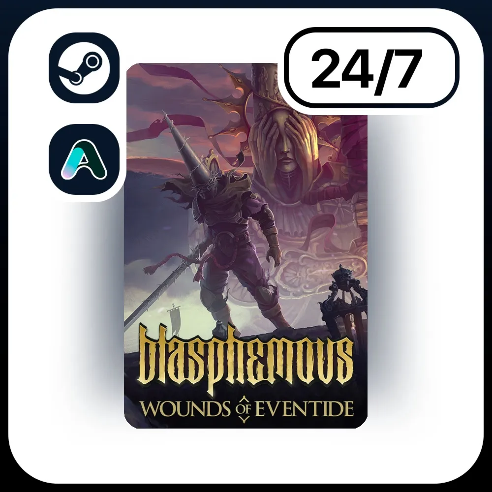 АВТО BLASPHEMOUS \ STEAM ПОДАРКОМ ДЛЯ KZ | UA | CIS 24/7