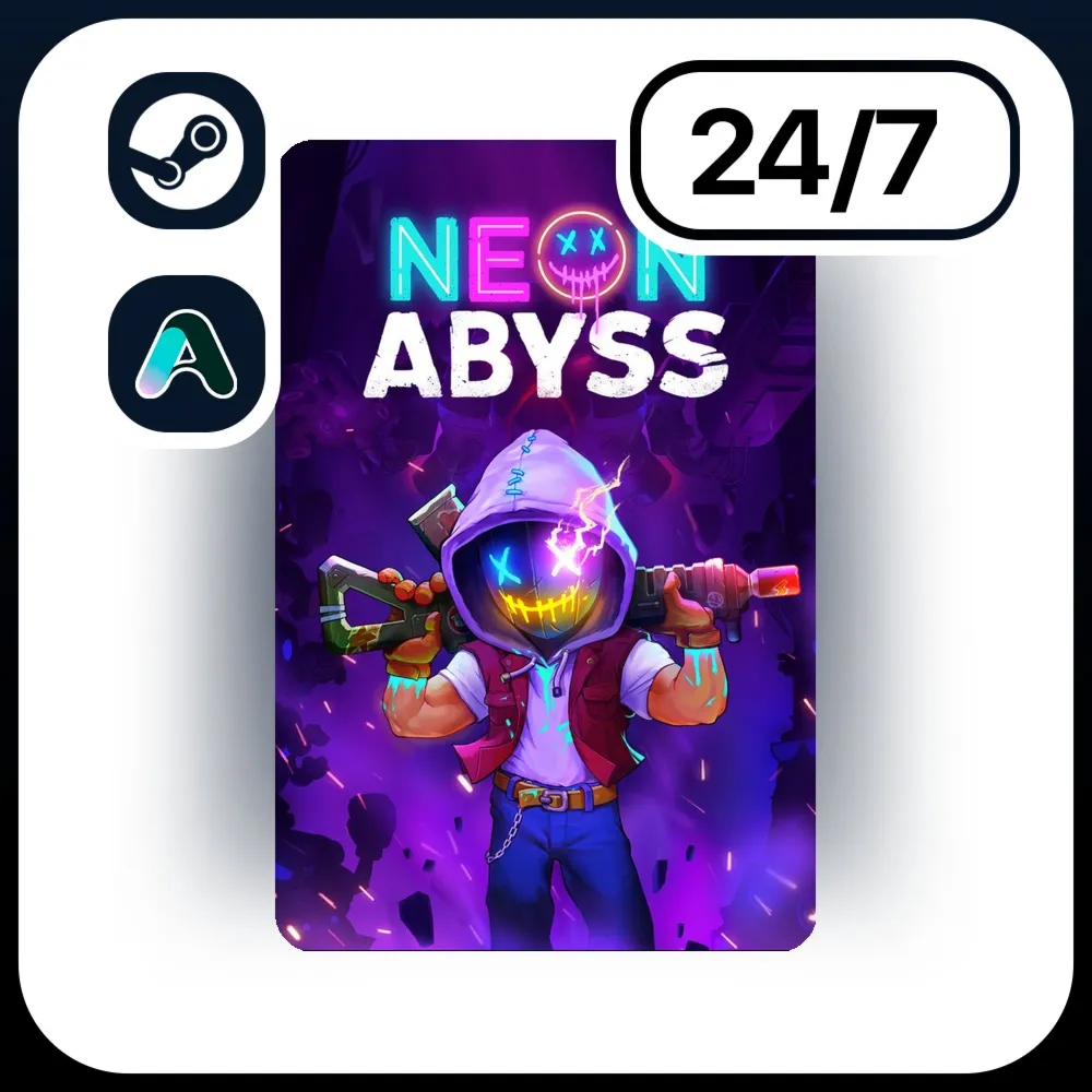 АВТО NEON ABYSS \ STEAM ПОДАРКОМ ДЛЯ KZ | UA | CIS 24/7
