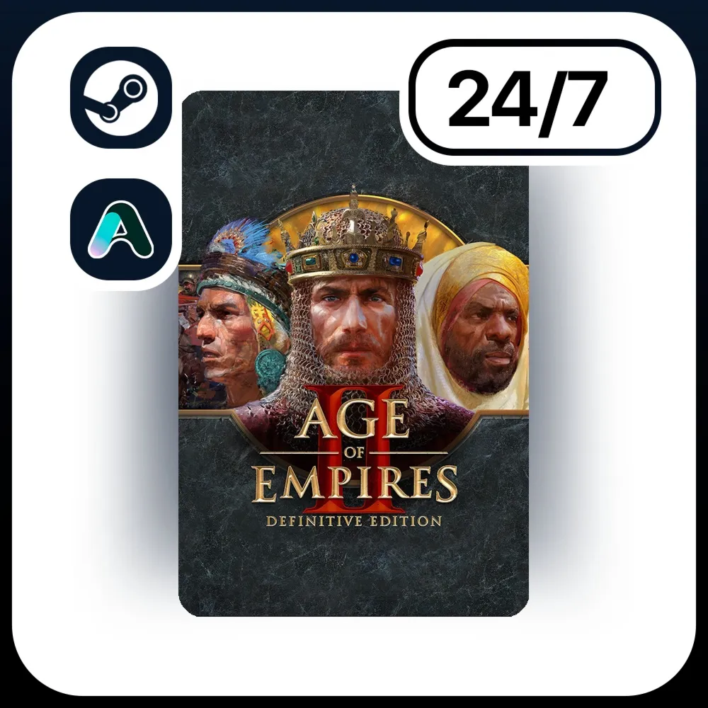 АВТО AGE OF EMPIRES II: DEFINITIVE EDITION \ STEAM ПОДАРКОМ ДЛЯ KZ | UA | CIS 24/7