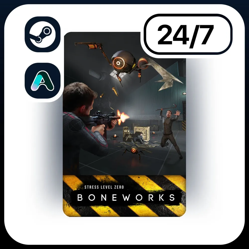 АВТО BONEWORKS \ STEAM ПОДАРКОМ ДЛЯ KZ | RU | UA | CIS 24/7
