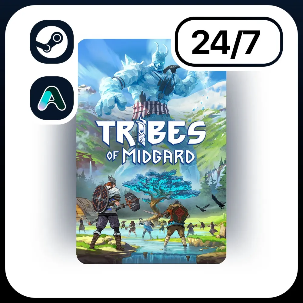 АВТО TRIBES OF MIDGARD \ STEAM ПОДАРКОМ ДЛЯ KZ | UA | CIS 24/7