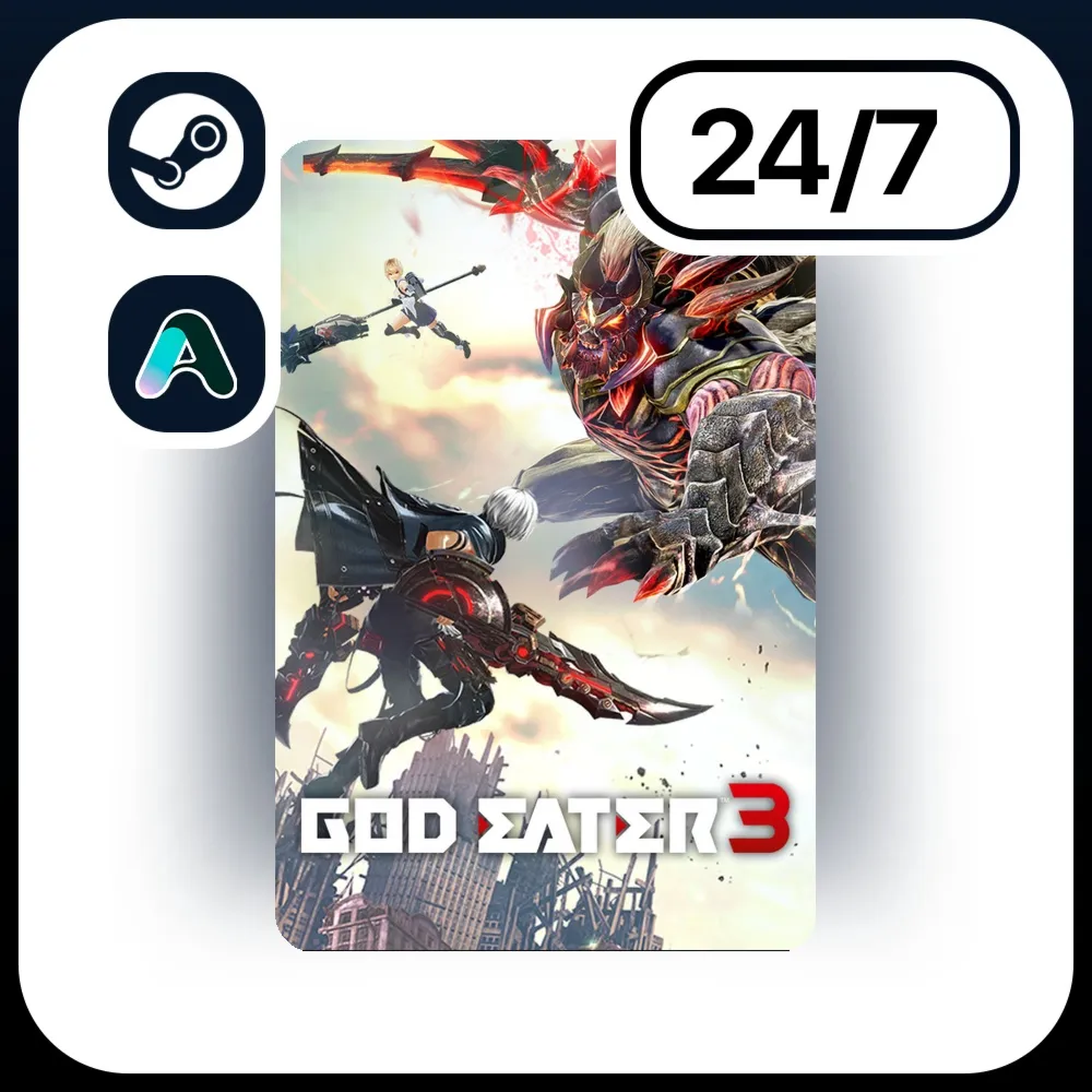 АВТО GOD EATER 3 \ STEAM ПОДАРКОМ ДЛЯ KZ | RU | UA | CIS 24/7