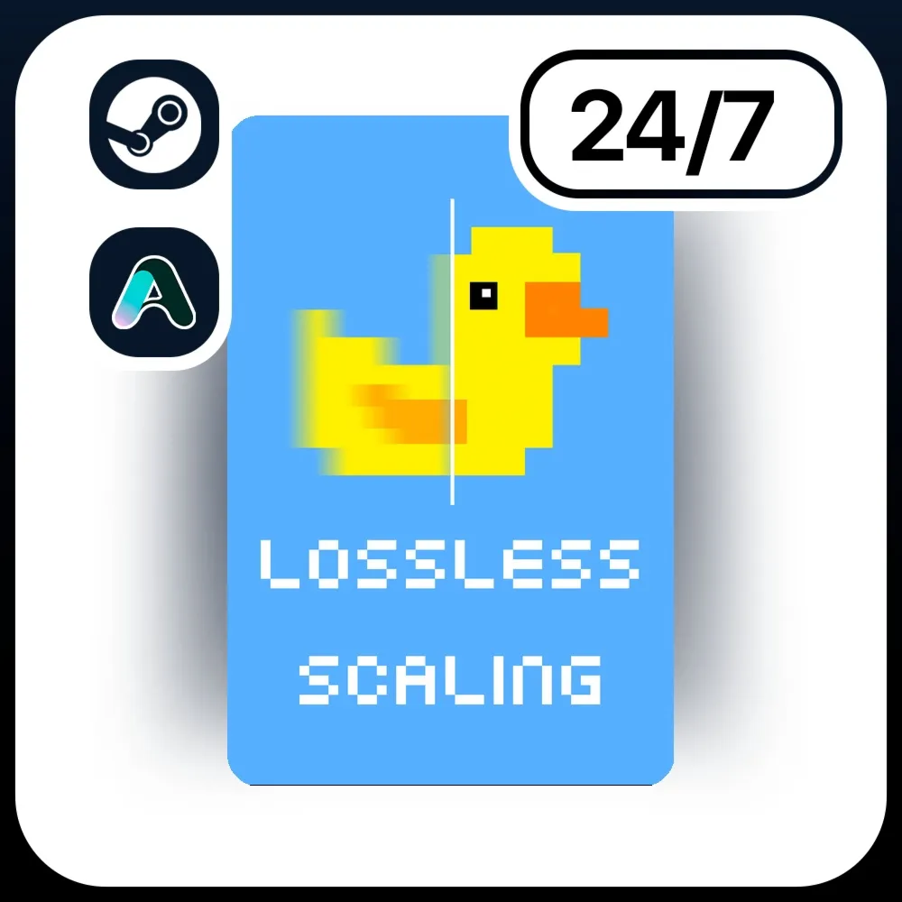 АВТО LOSSLESS SCALING \ STEAM ПОДАРКОМ ДЛЯ KZ | UA | CIS 24/7