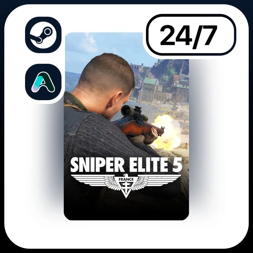 АВТО SNIPER ELITE 5 \ STEAM ПОДАРКОМ ДЛЯ KZ | UA | CIS 24/7