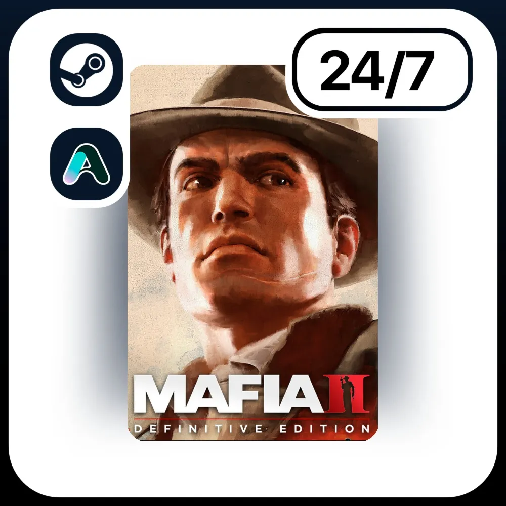АВТО MAFIA II: DEFINITIVE EDITION \ STEAM ПОДАРКОМ ДЛЯ KZ | UA | CIS 24/7