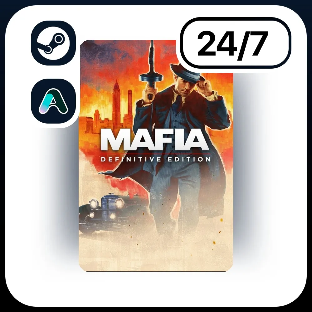 АВТО MAFIA: DEFINITIVE EDITION \ STEAM ПОДАРКОМ ДЛЯ KZ | UA | CIS 24/7