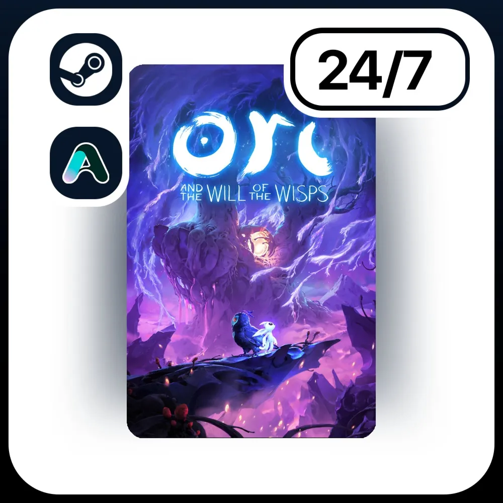 АВТО ORI AND THE WILL OF THE WISPS \ STEAM ПОДАРКОМ ДЛЯ KZ | UA | CIS 24/7