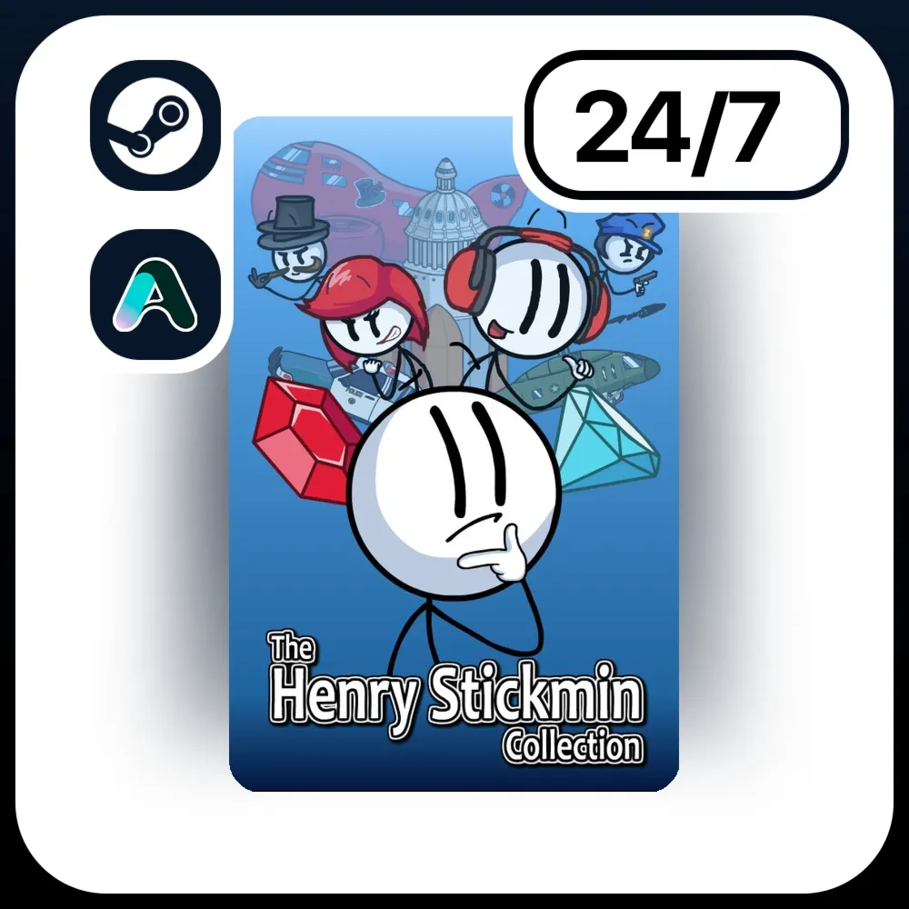 АВТО THE HENRY STICKMIN COLLECTION \ STEAM ПОДАРКОМ ДЛЯ KZ | RU | UA | CIS 24/7