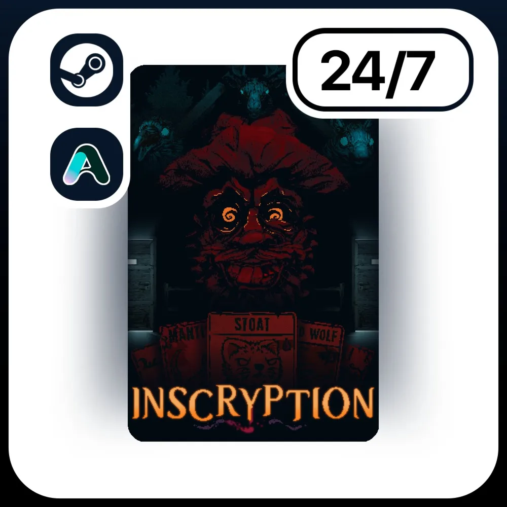 АВТО INSCRYPTION \ STEAM ПОДАРКОМ ДЛЯ KZ | RU | UA | CIS 24/7