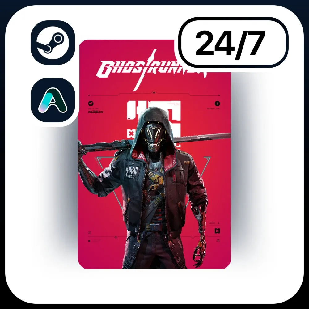 АВТО GHOSTRUNNER \ STEAM ПОДАРКОМ ДЛЯ KZ | RU | UA | CIS 24/7