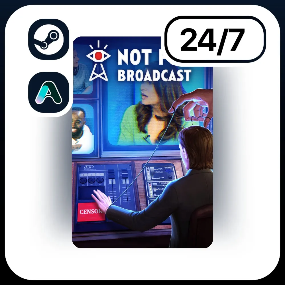 АВТО NOT FOR BROADCAST \ STEAM ПОДАРКОМ ДЛЯ KZ | RU | UA | CIS 24/7