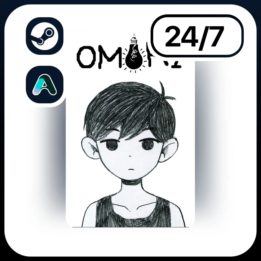 АВТО OMORI \ STEAM ПОДАРКОМ ДЛЯ KZ | RU | UA | CIS 24/7