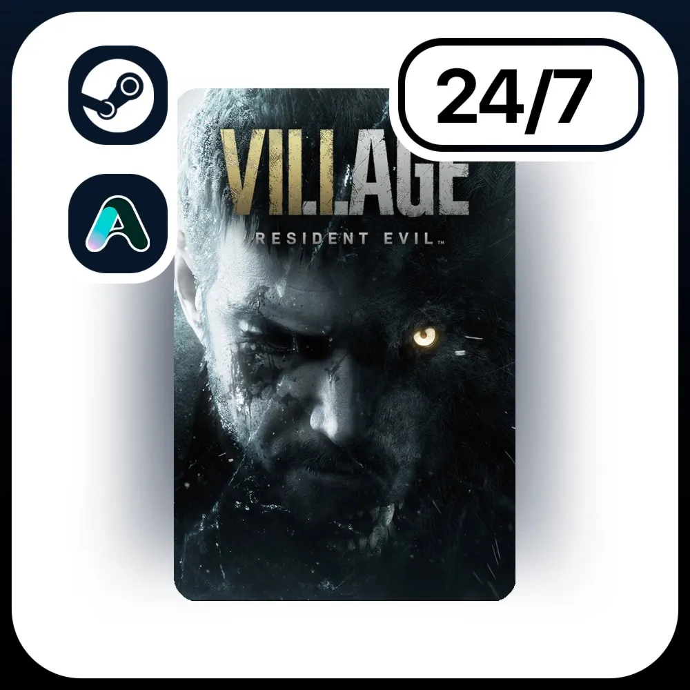 АВТО RESIDENT EVIL VILLAGE \ STEAM ПОДАРКОМ ДЛЯ KZ | UA | CIS 24/7