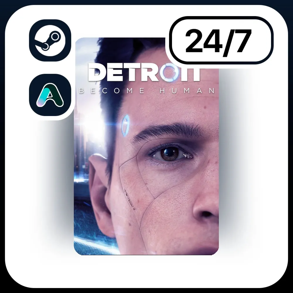 АВТО DETROIT: BECOME HUMAN \ STEAM ПОДАРКОМ ДЛЯ KZ | RU | UA | CIS 24/7