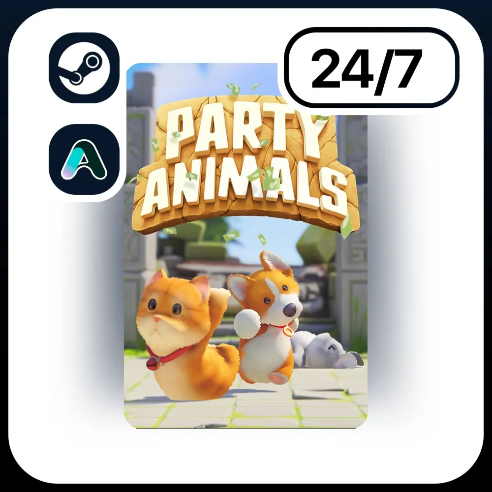 АВТО PARTY ANIMALS \ STEAM ПОДАРКОМ ДЛЯ KZ | RU | UA | CIS 24/7