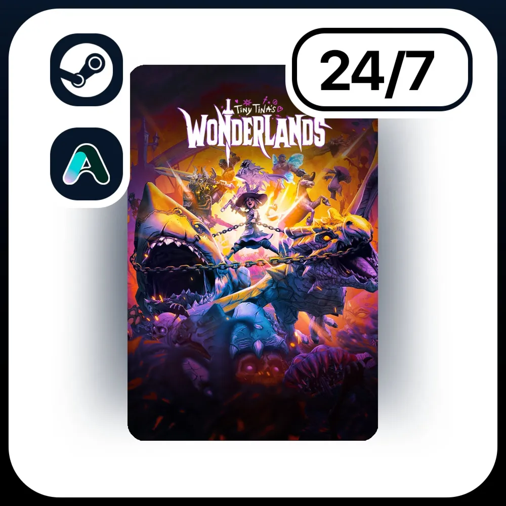 АВТО TINY TINA'S WONDERLANDS \ STEAM ПОДАРКОМ ДЛЯ KZ | UA | CIS 24/7