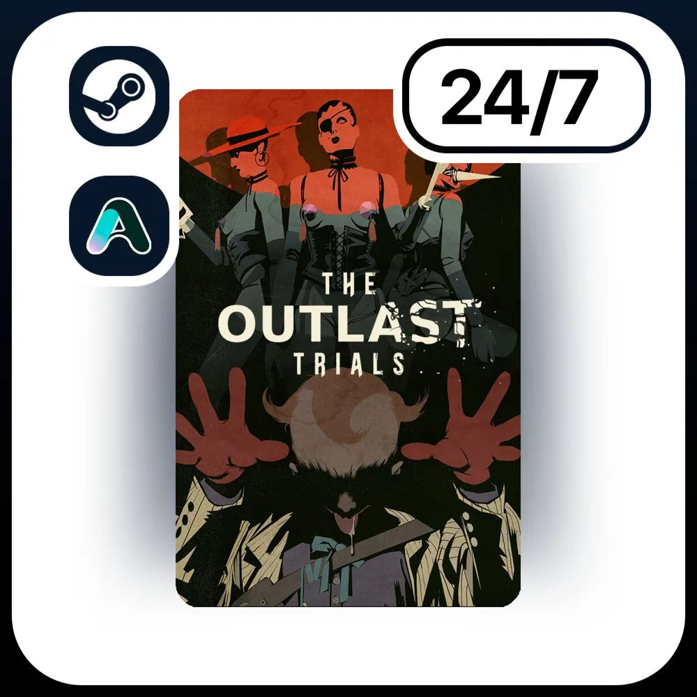 АВТО THE OUTLAST TRIALS \ STEAM ПОДАРКОМ ДЛЯ KZ | RU | UA | CIS 24/7