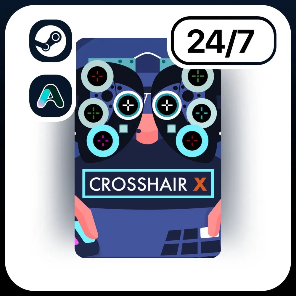 АВТО CROSSHAIR X \ STEAM ПОДАРКОМ ДЛЯ KZ | RU | UA | CIS 24/7