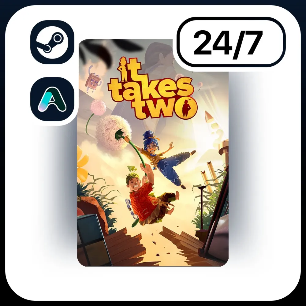 АВТО IT TAKES TWO \ STEAM ПОДАРКОМ ДЛЯ KZ | UA | CIS 24/7