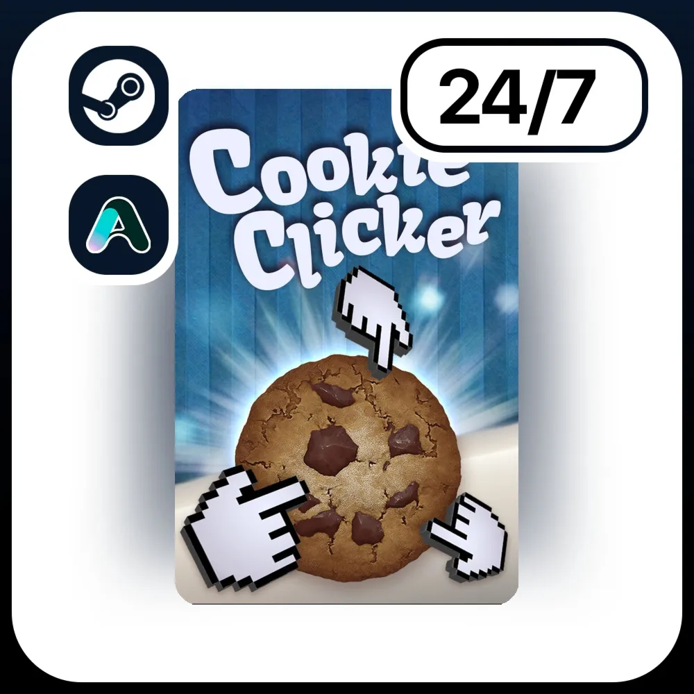 АВТО COOKIE CLICKER \ STEAM ПОДАРКОМ ДЛЯ KZ | RU | UA | CIS 24/7