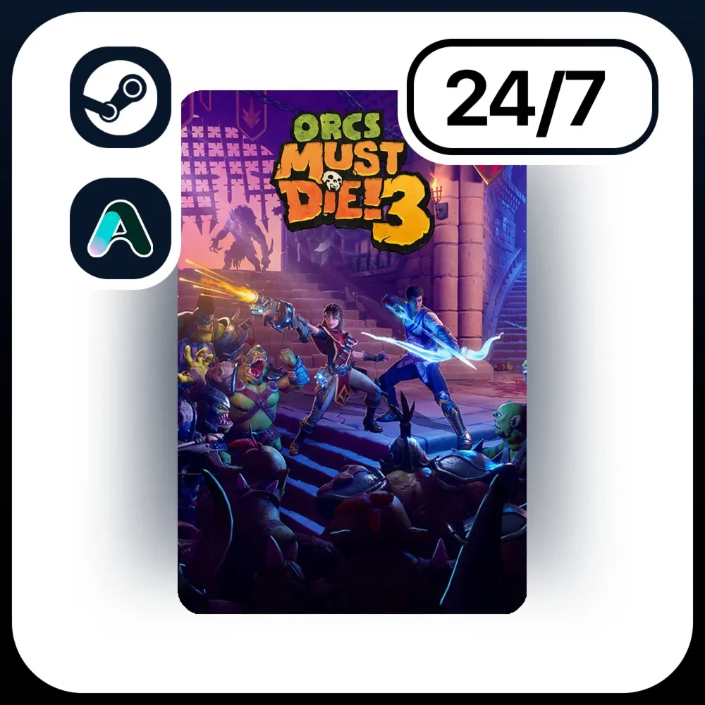 АВТО ORCS MUST DIE! 3 \ STEAM ПОДАРКОМ ДЛЯ KZ | RU | UA | CIS 24/7