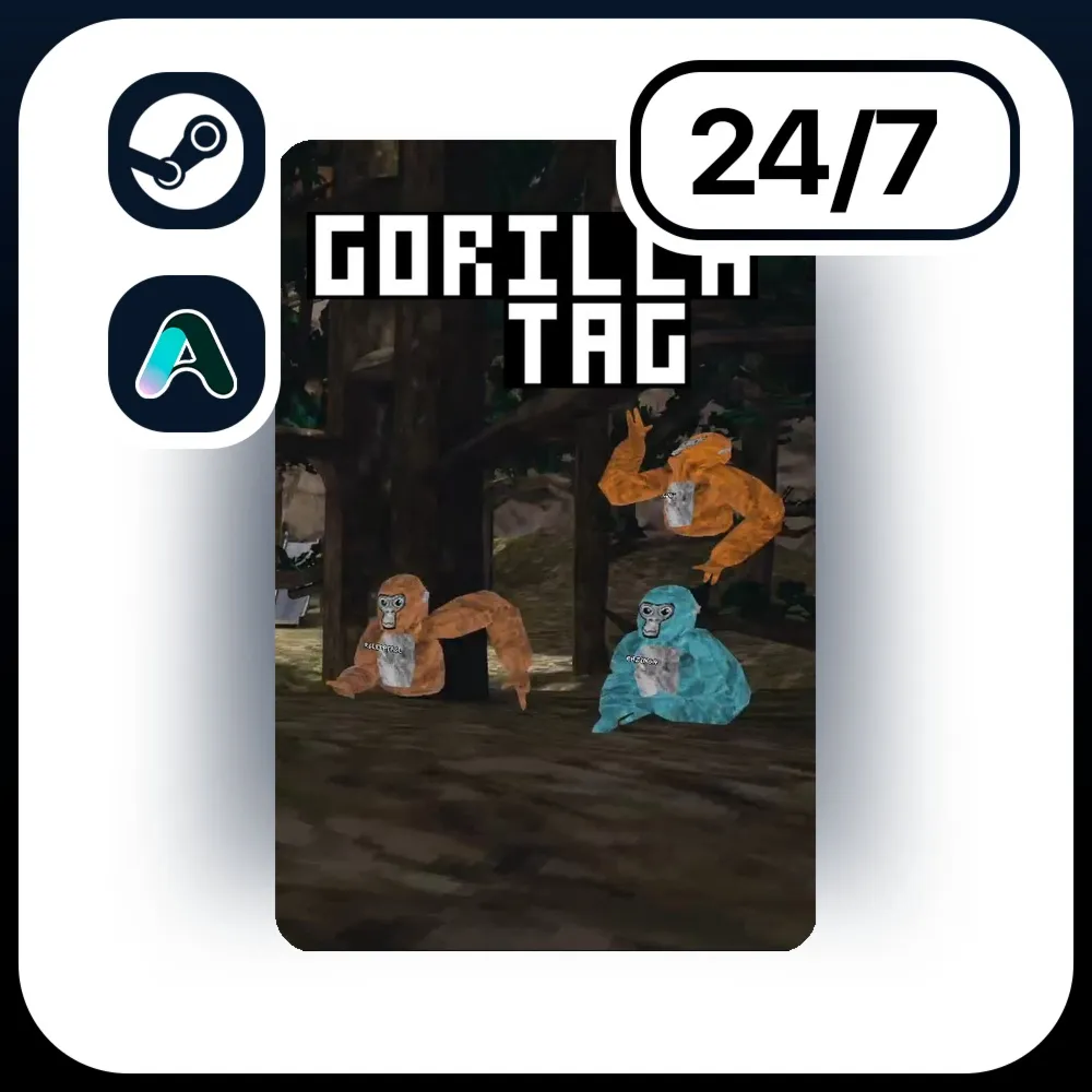 АВТО GORILLA TAG \ STEAM ПОДАРКОМ ДЛЯ KZ | RU | UA | CIS 24/7