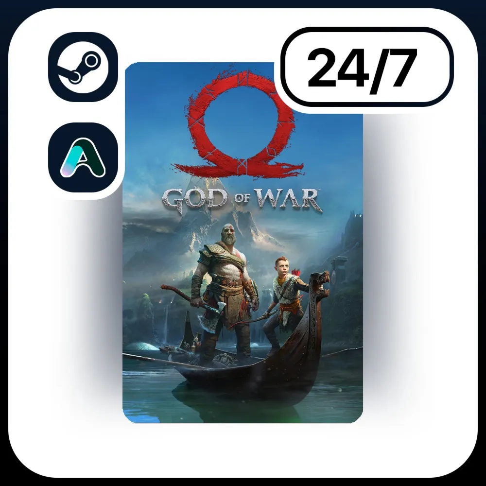 АВТО GOD OF WAR \ STEAM ПОДАРКОМ ДЛЯ KZ | UA | CIS 24/7