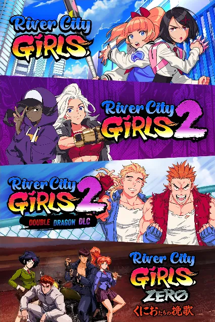 River City Girls 1, 2, and Zero + Double Dragon DLC Bundle | XBOX | На любой аккаунт