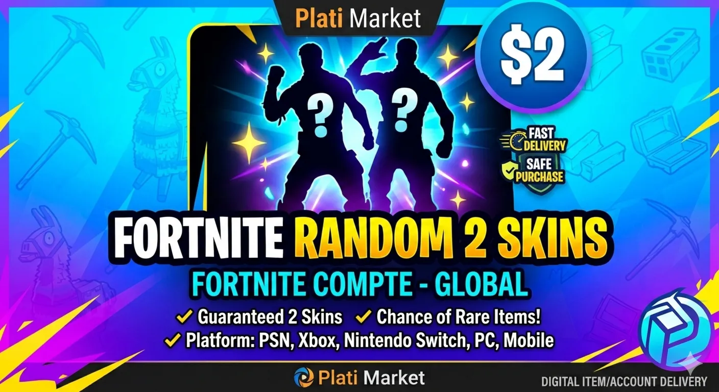 Случайный аккаунт Fortnite 2 скина гарантировано полный доступ PC PSN Xbox Switch Mob