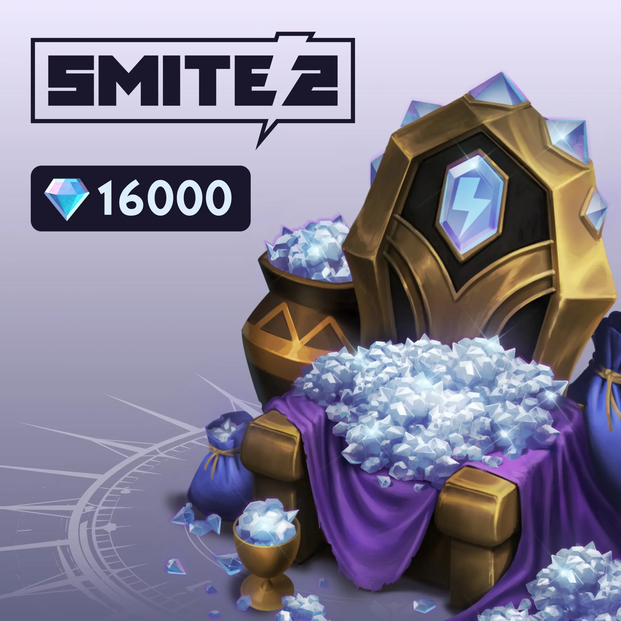 SMITE 2 - 16,000 Diamonds | XBOX+PC | На любой аккаунт