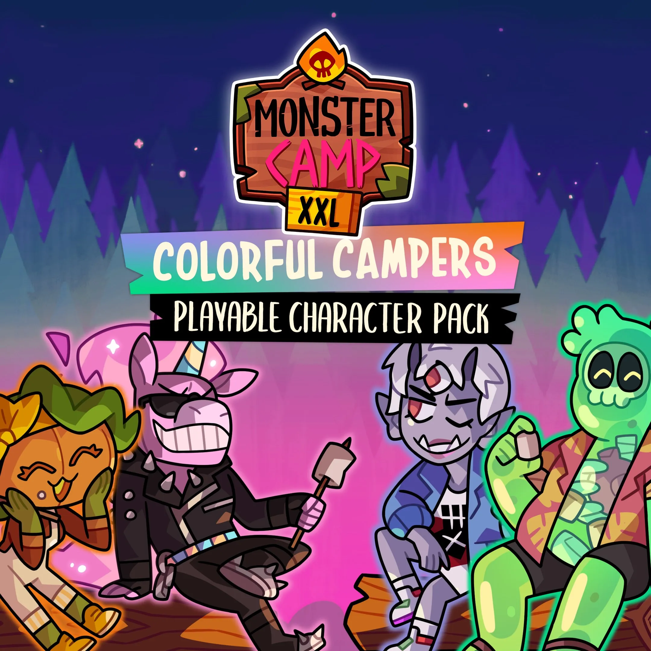 Monster Camp Character Pack - Colorful Campers | XBOX | На любой аккаунт