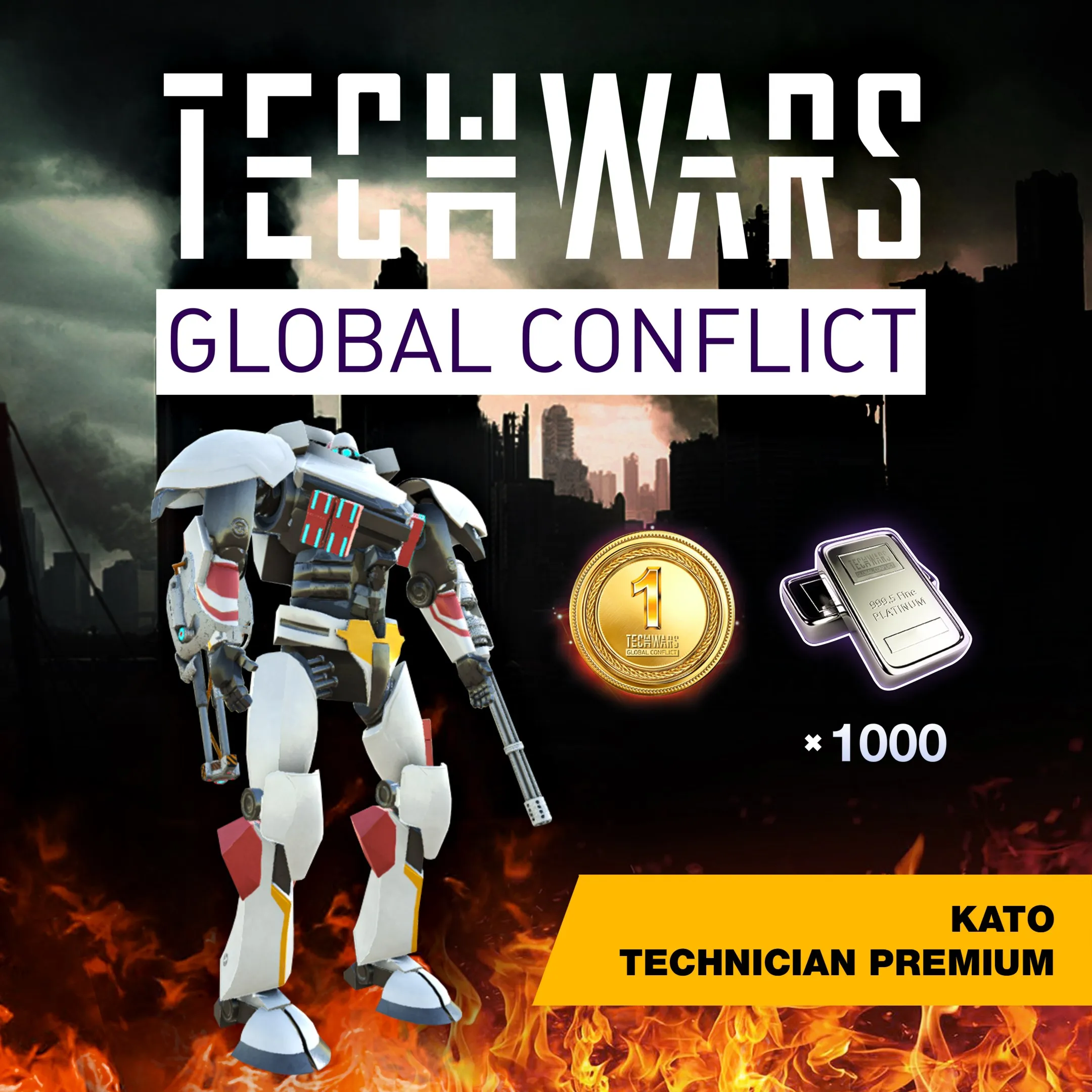 Techwars Global Conflict - KATO Technician Premium and Prosperity Legacy Pack | XBOX