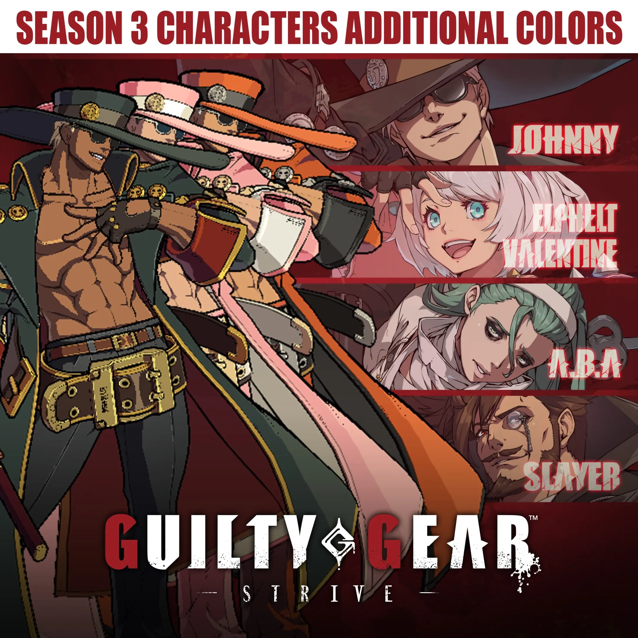 GGST Season 3 Characters Additional Colors | XBOX+PC | На любой аккаунт