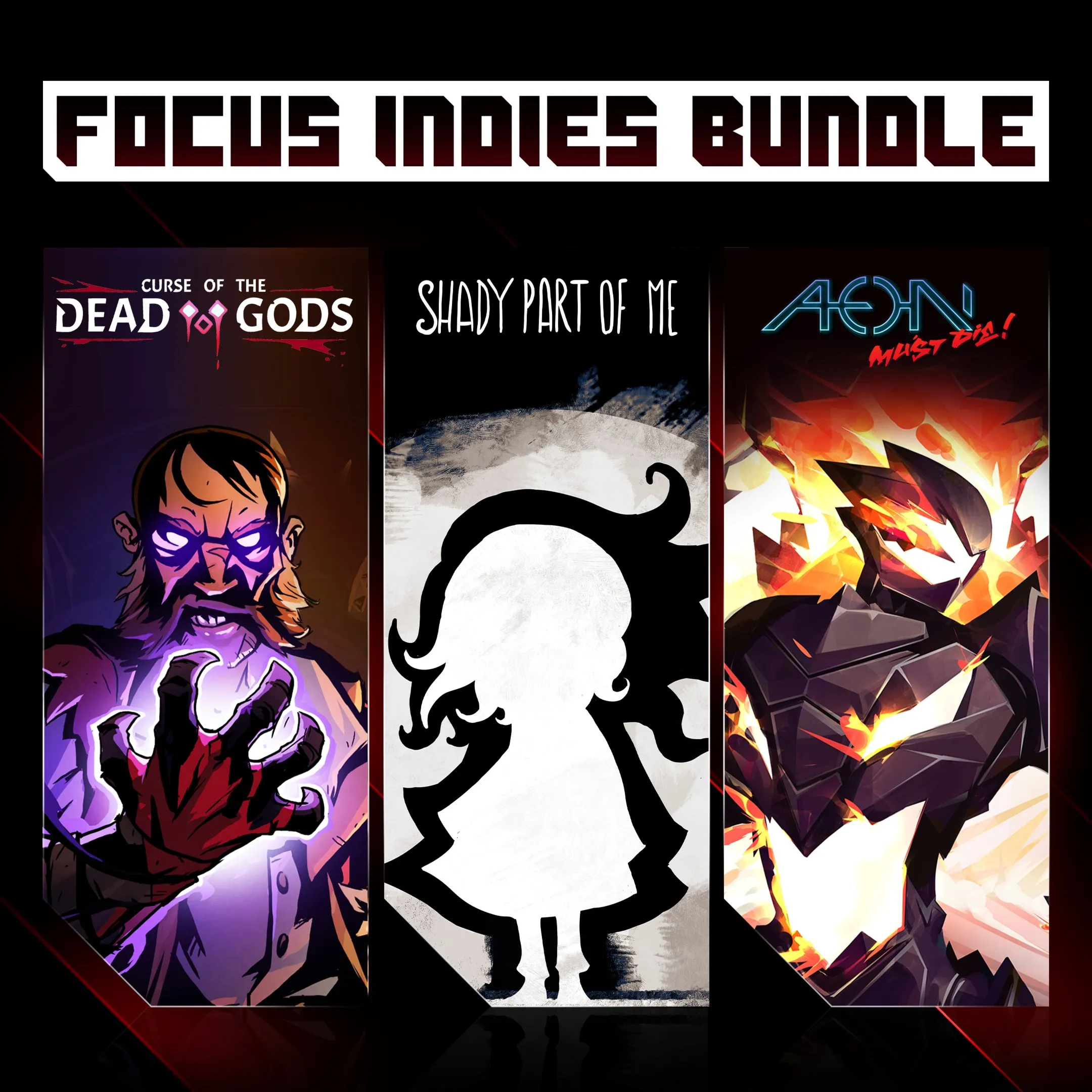 FOCUS INDIES BUNDLE - Curse of the Dead Gods + Shady Part of Me + Aeon Must Die! | XB