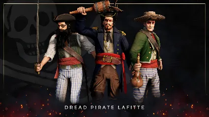 ️Holdfast: Age Of Sail - Dreaded Pirate Lafitte STEAM