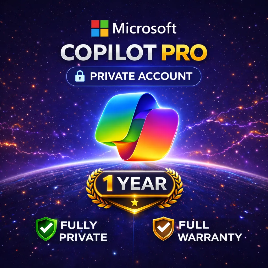 Microsoft Copilot PRO — Личный аккаунт | 1 год