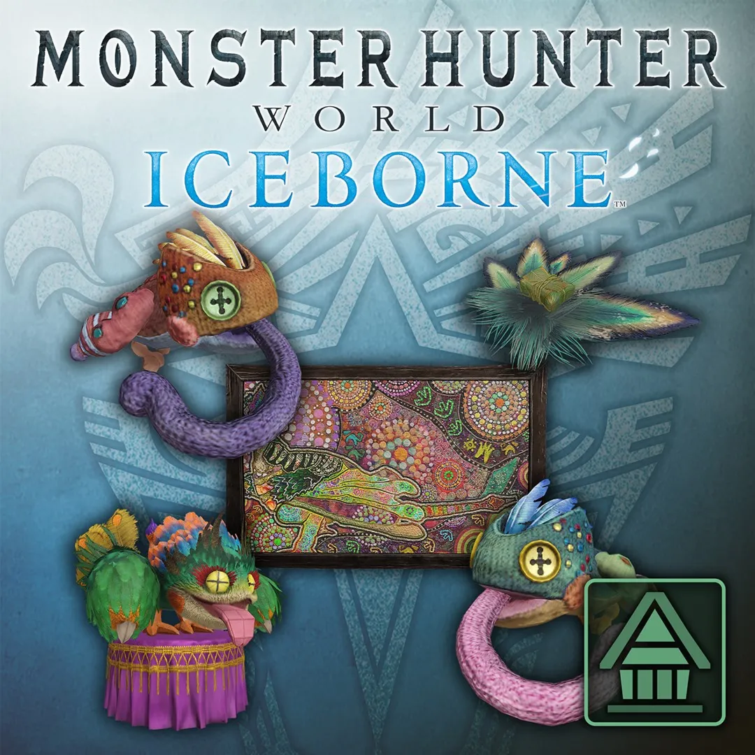 MHW:I Room Decor: Pukei-Pukei Set | XBOX | На любой аккаунт