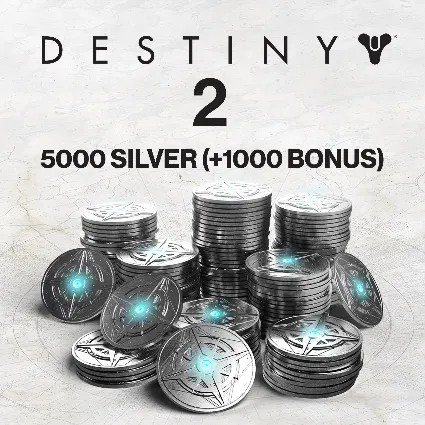 5000 (+1000 Bonus) Destiny 2 Silver (PC) | PC | На любой аккаунт